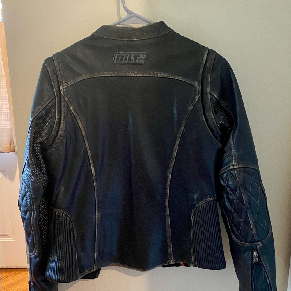 Custom Bilt Leather Motorcycle Jacket - Brand New